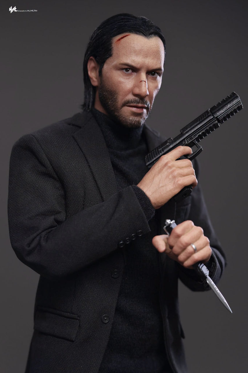 READY🔥Hot Toys MMS833AEB John Wick 1/6th scale John Wick Collectible Figure (Artisan Edition) [Hot Toys Exclusive] (Special Edition)