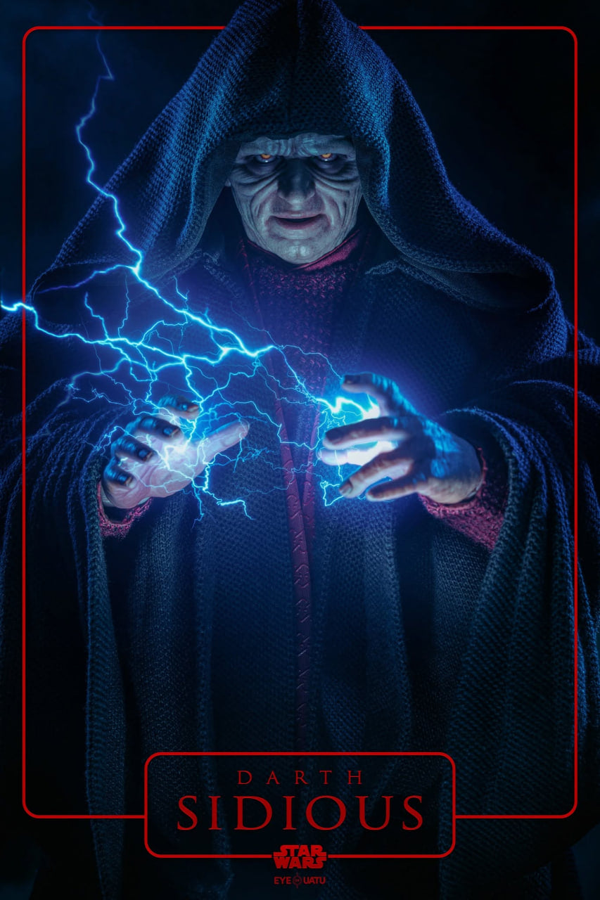 READY🔥Hot Toys MMS805 Star Wars: Episode III Revenge of the Sith 1/6 Palpatine (Darth Sidious) Collectible Figure