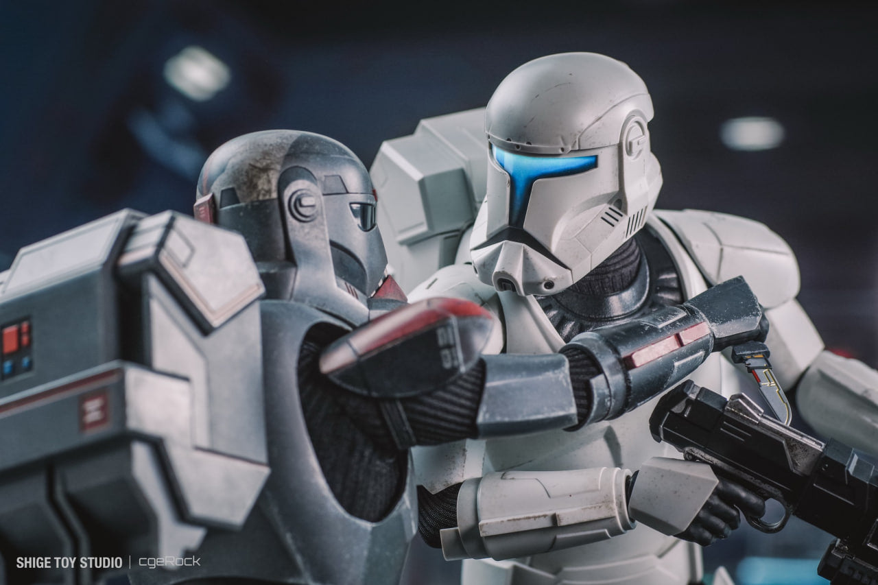 READY🔥Hot Toys TMS131 Star Wars The Bad Batch Clone Commando 1/6 Scale Collectible Figure