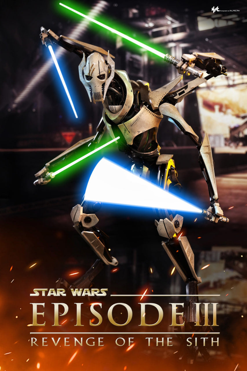 🔥Hot Toys MMS760D67B Star Wars Episode III Revenge of the Sith General Grievous 1/6 Scale Collectible Figure Special Edition