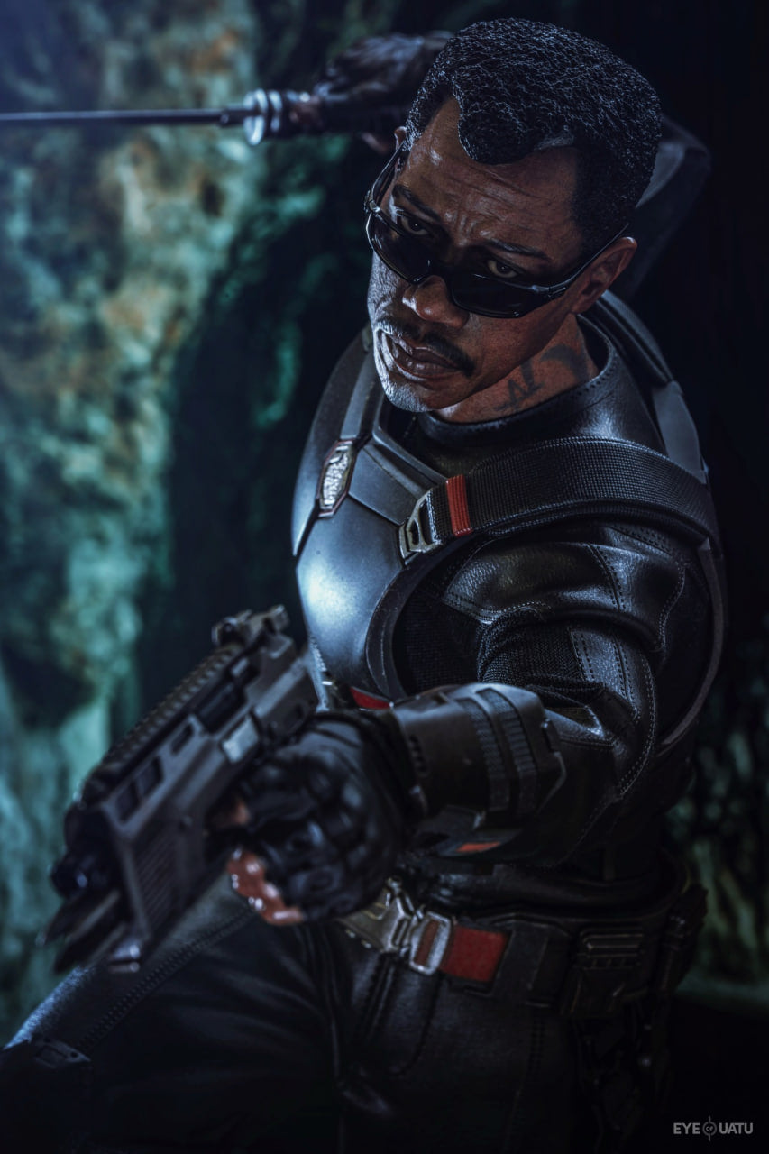 READY🔥Hot Toys MMS791B Deadpool & Wolverine 1/6th Scale Blade Collectible Figure (First Edition)