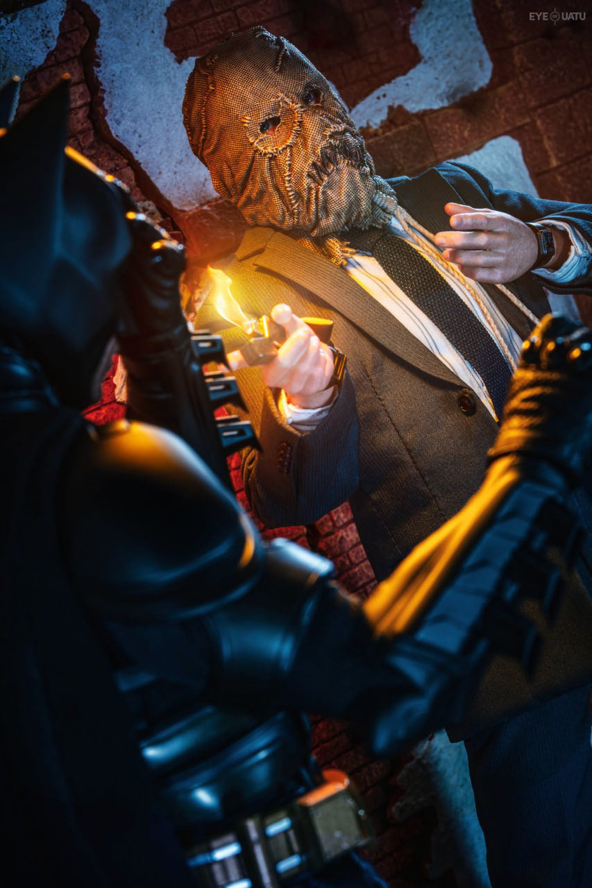 READY🔥Hot Toys MMS801 Batman Begins 1/6th scale Scarecrow 2.0 Collectible Figure