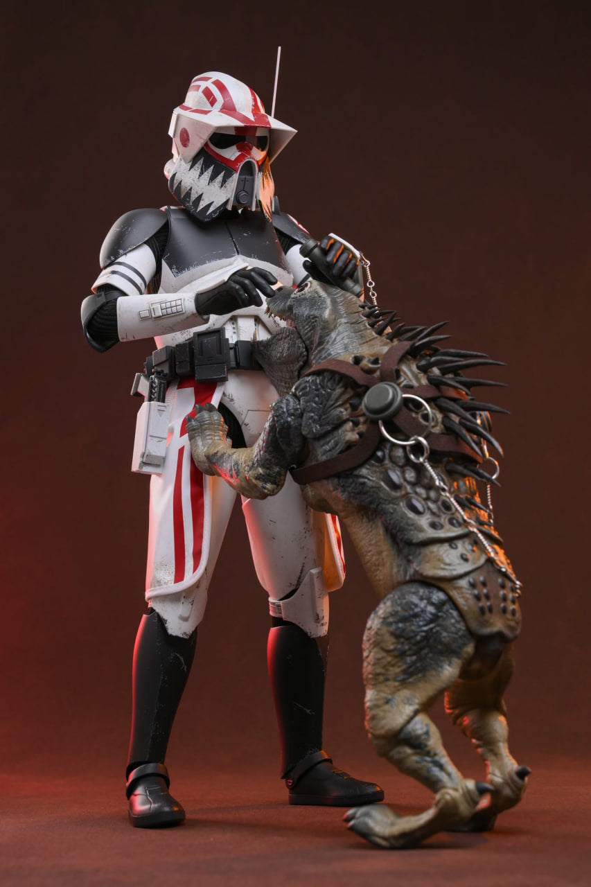 🔥Hot Toys TMS167 Star Wars: The Clone Wars - Sergeant Hound 1/6th Scale Collectible Figure