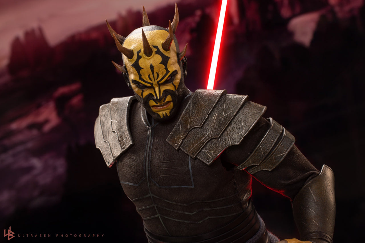 READY🔥Hot Toys TMS136 Star Wars The Clone Wars Savage Opress 1/6 Scale Collectible Figure