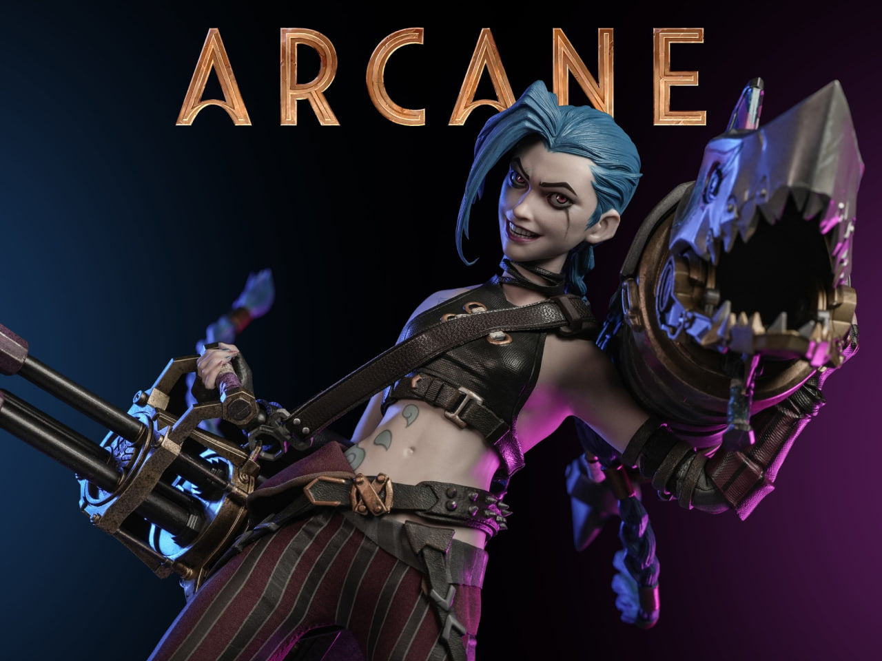 READY🔥Hot Toys TMS137 Arcane 1/6th scale Jinx Collectible Figure