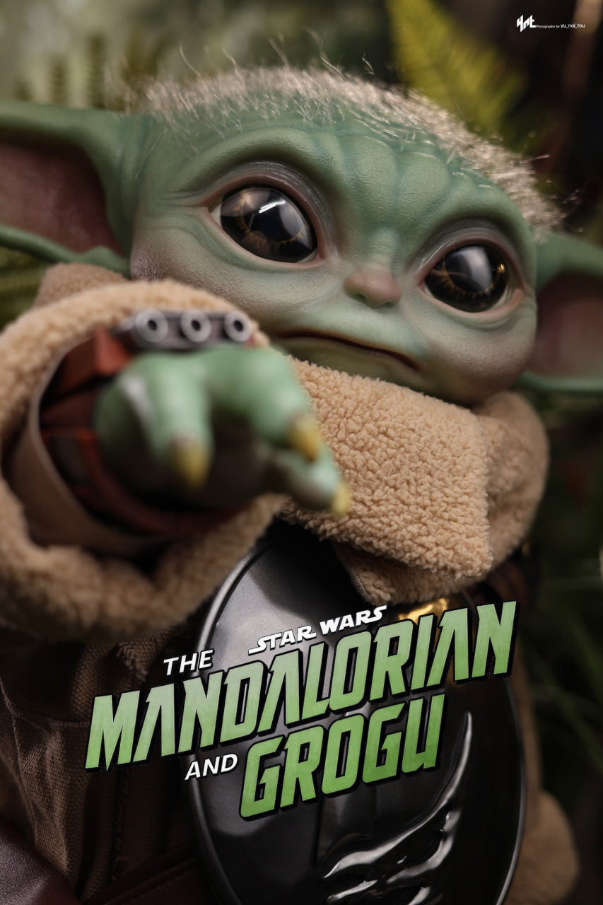 READY🔥Hot Toys LMS016 Star Wars: The Mandalorian & Grogu - Grogu Life-Size Collectible Figure