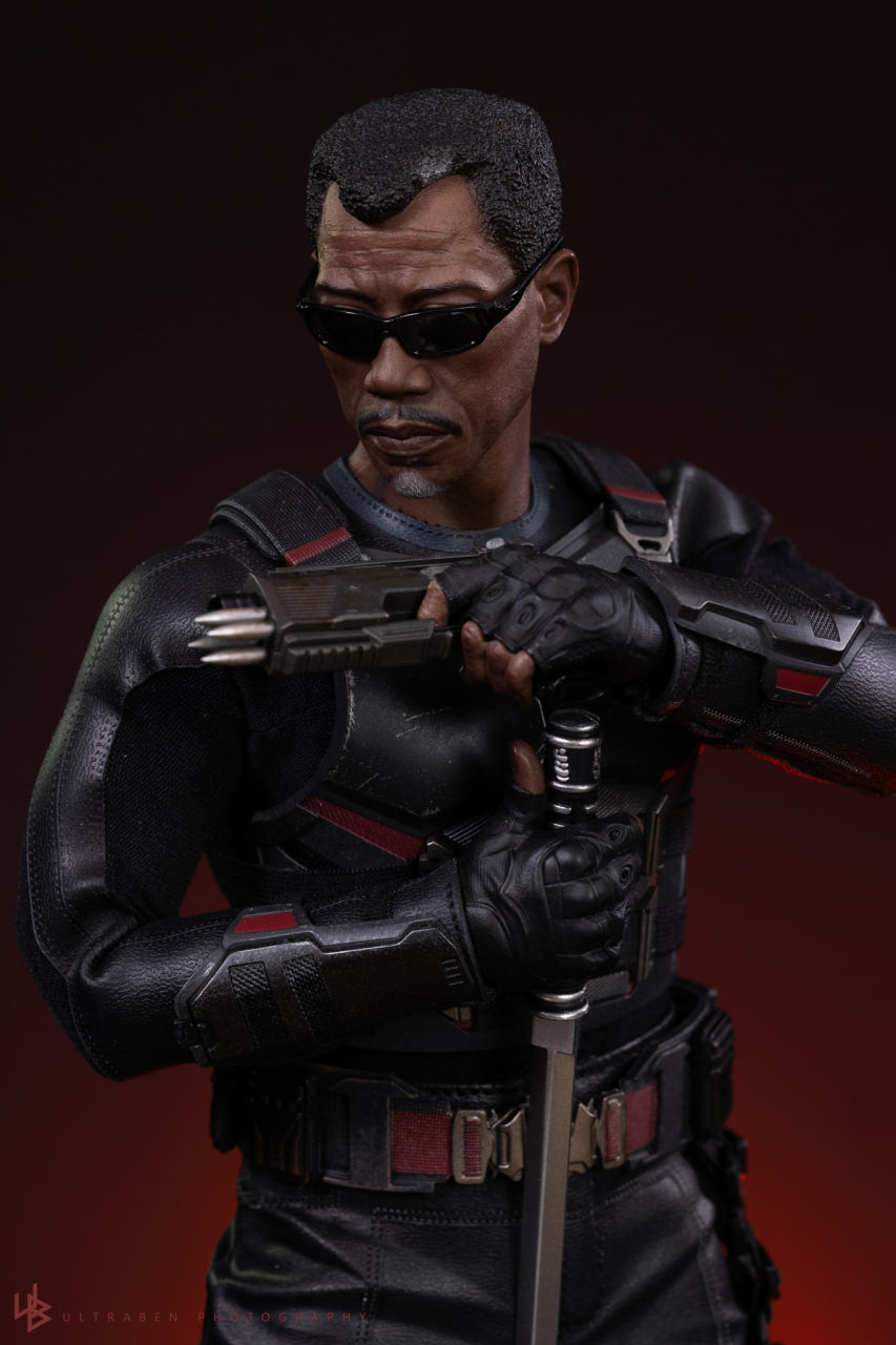 READY🔥Hot Toys MMS791B Deadpool & Wolverine 1/6th Scale Blade Collectible Figure (First Edition)