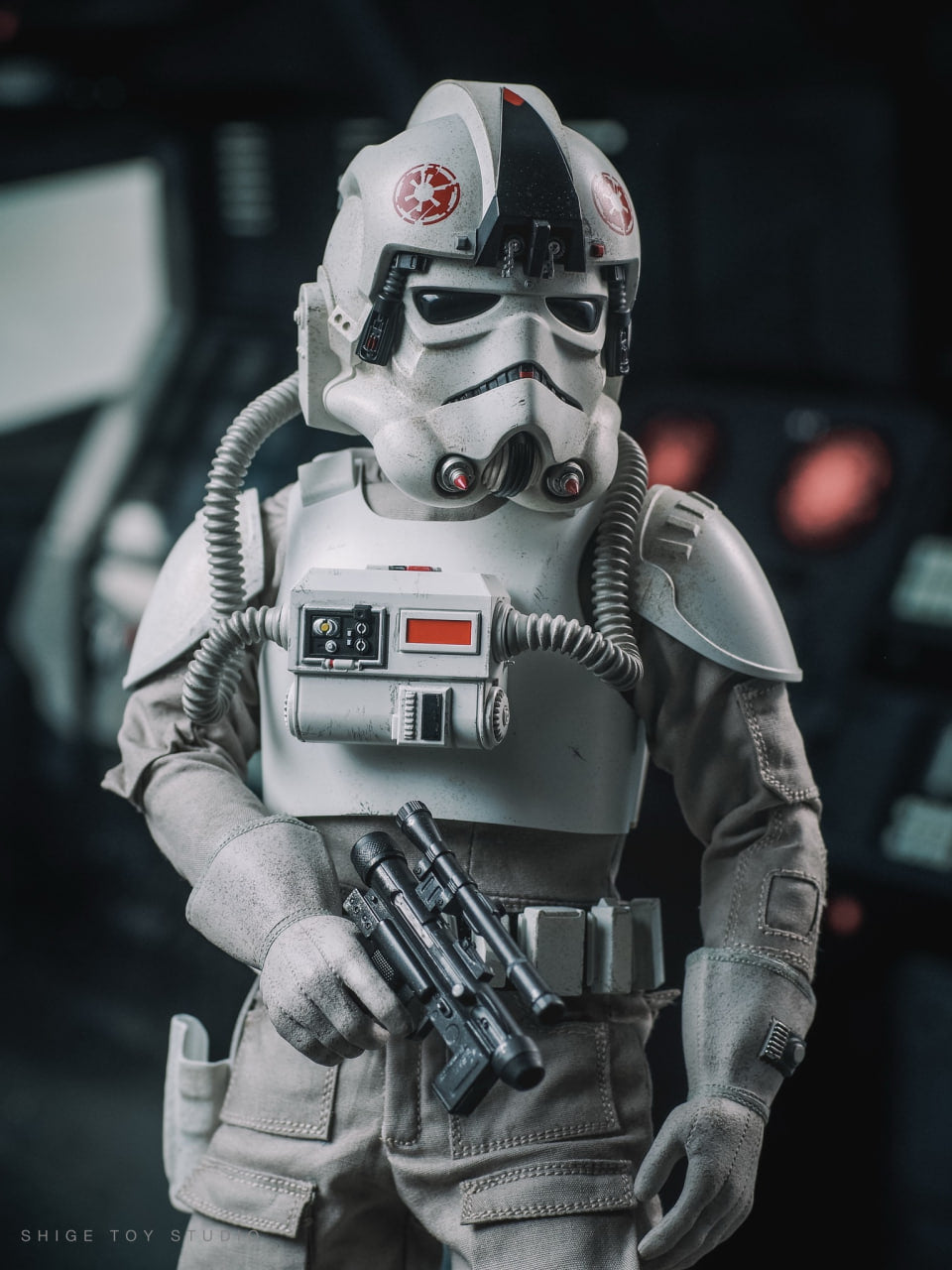 READY🔥Hot Toys MMS845 Star Wars: The Mandalorian & Grogu Imperial Remnant AT-AT Driver 1/6th scale Collectible Figure