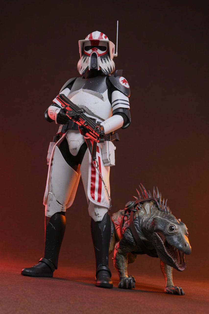 🔥Hot Toys TMS167 Star Wars: The Clone Wars - Sergeant Hound 1/6th Scale Collectible Figure