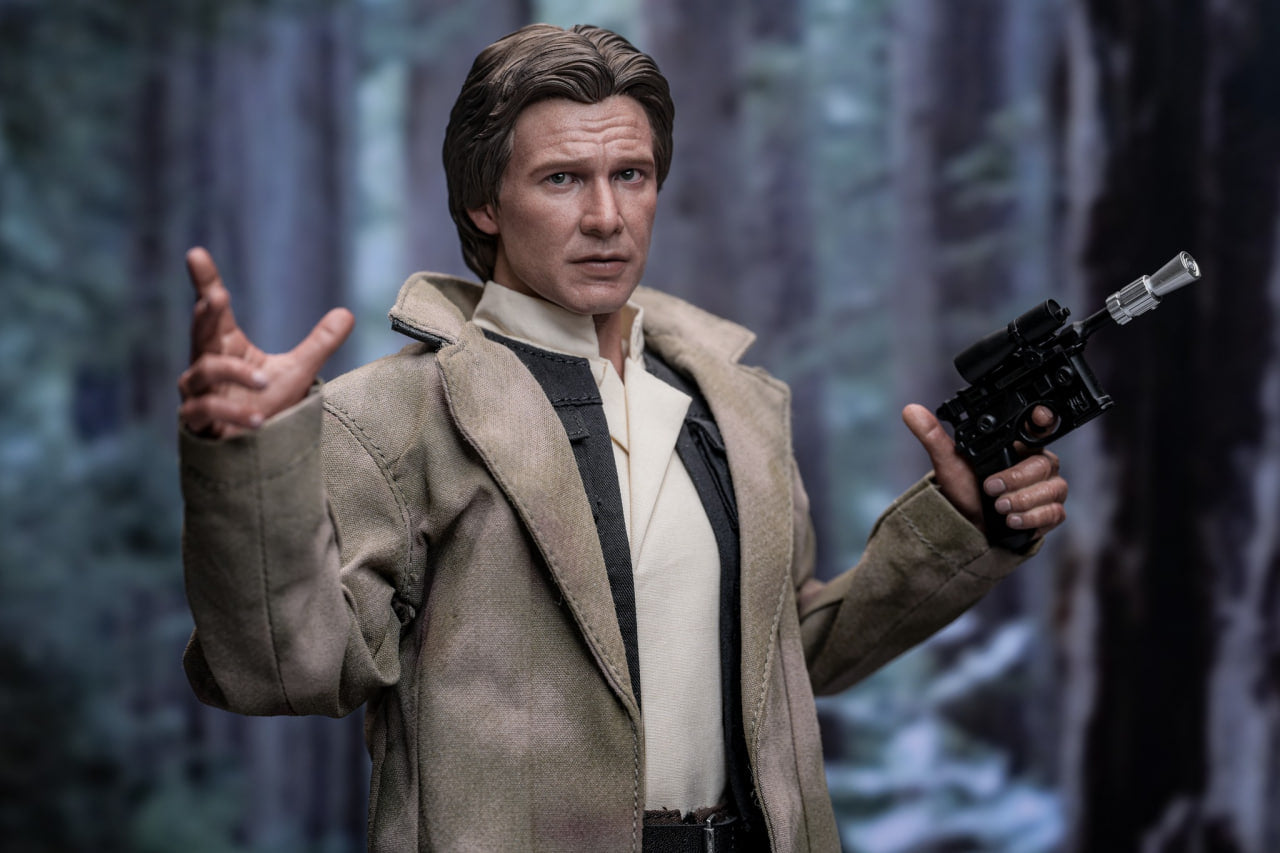 READY🔥Hot Toys MMS740 Star Wars Return of the Jedi Han Solo 1/6 Scale Collectible Figure