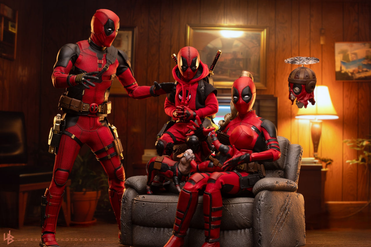 READY🔥Hot Toys MMS763 Deadpool and Wolverine Kidpool 1/6 Scale Collectible Figure