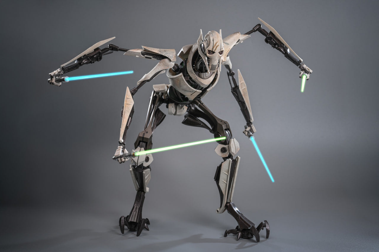 🔥Hot Toys MMS760D67B Star Wars Episode III Revenge of the Sith General Grievous 1/6 Scale Collectible Figure Special Edition