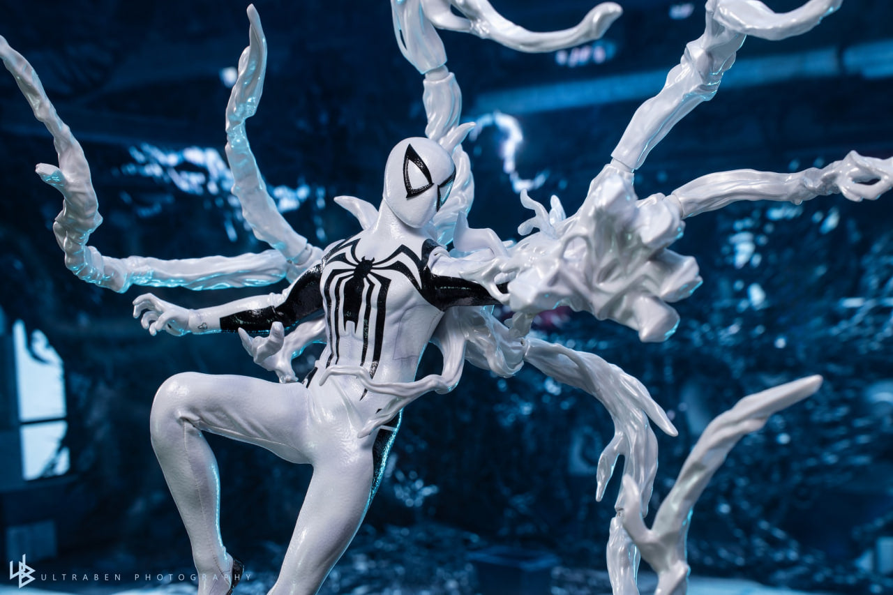 READY🔥Hot Toys VGM69 Marvel Spider-Man 2 Spiderman 1/6th scale Peter Parker (Anti-Venom Suit) Collectible Figure