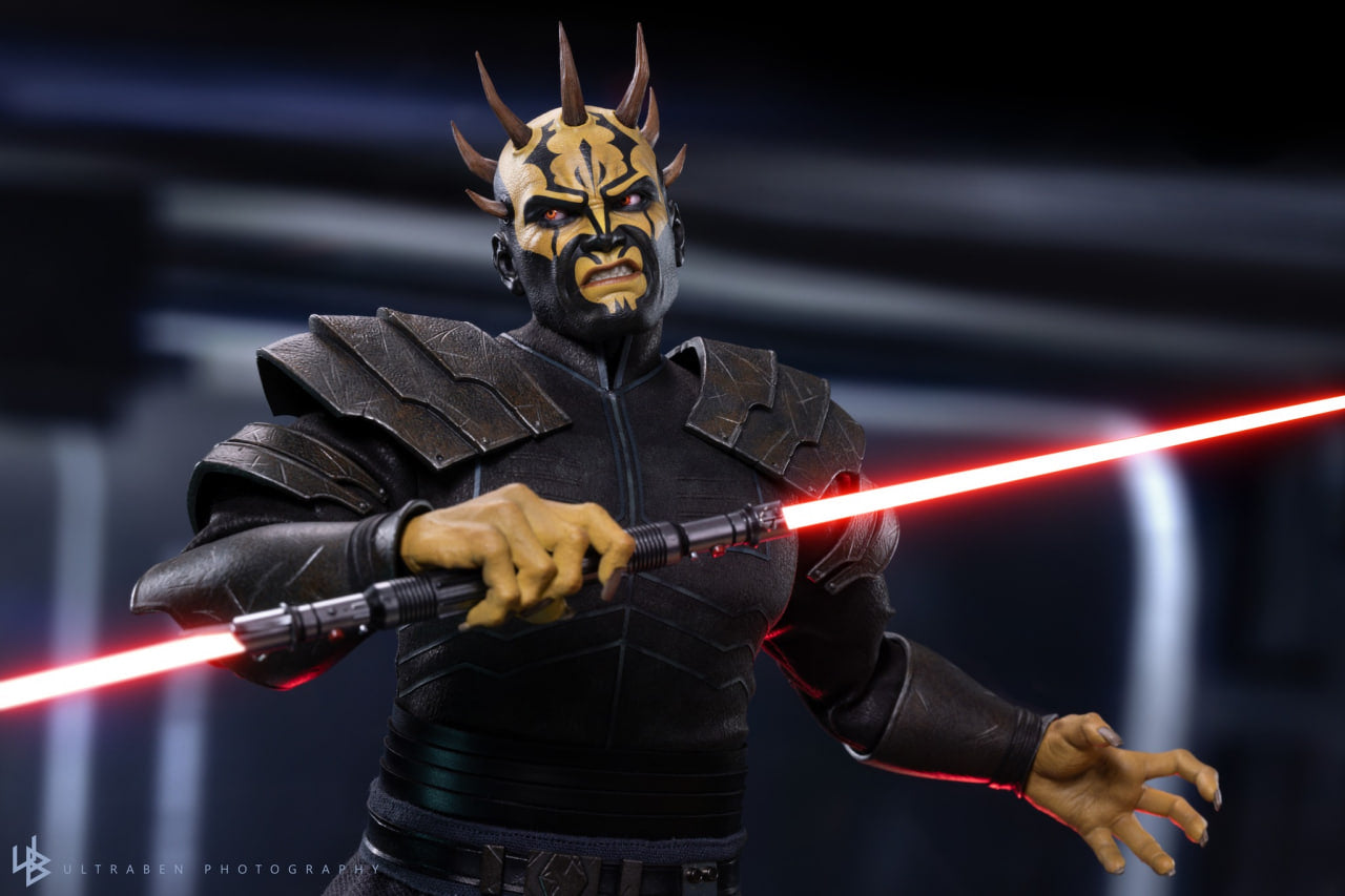 READY🔥Hot Toys TMS136 Star Wars The Clone Wars Savage Opress 1/6 Scale Collectible Figure