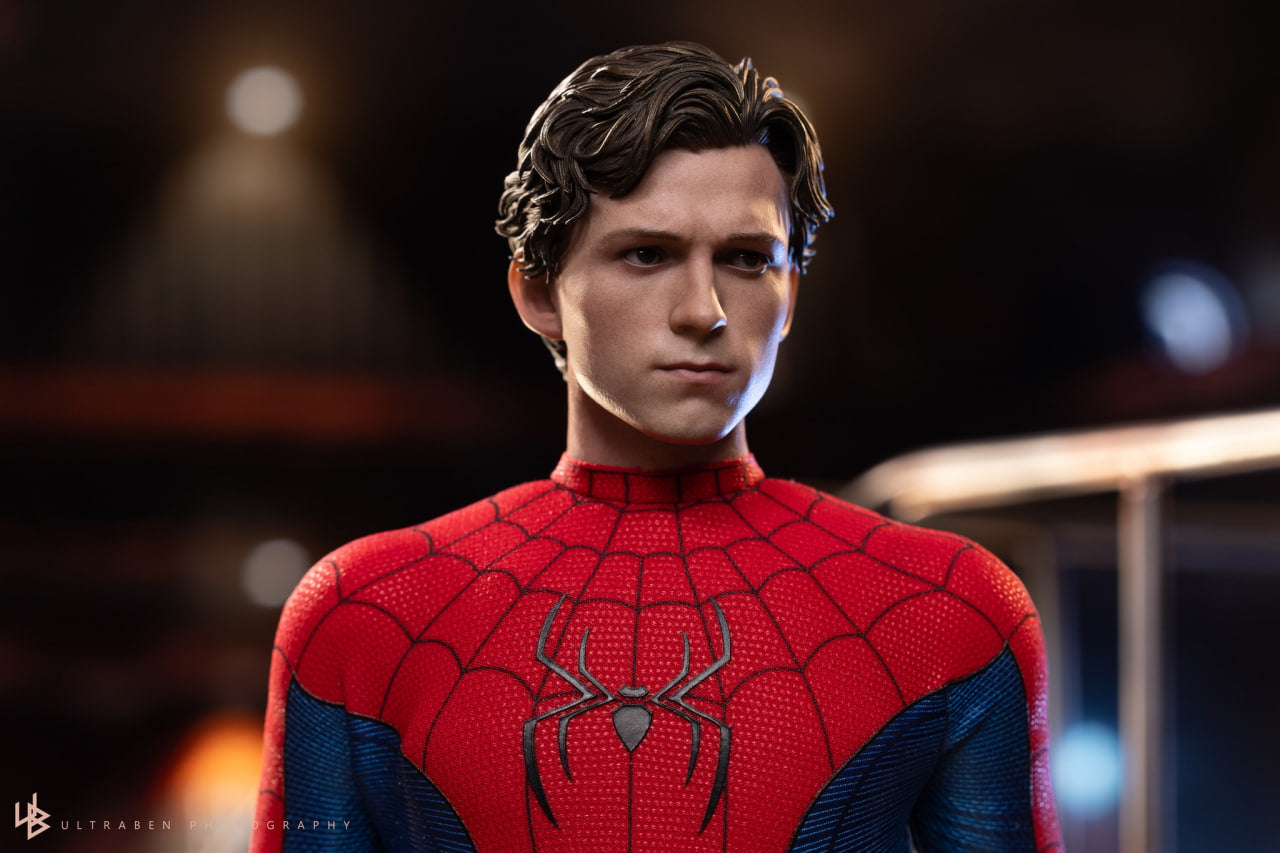 READY🔥Hot Toys MMS862 Spider-Man: No Way Home - 1/6th scale Spider-Man (Final Swing Suit) Collectible Figure (Movie Promo Edition) [Hot Toys Exclusive]