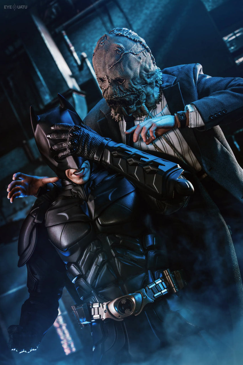 READY🔥Hot Toys MMS801 Batman Begins 1/6th scale Scarecrow 2.0 Collectible Figure