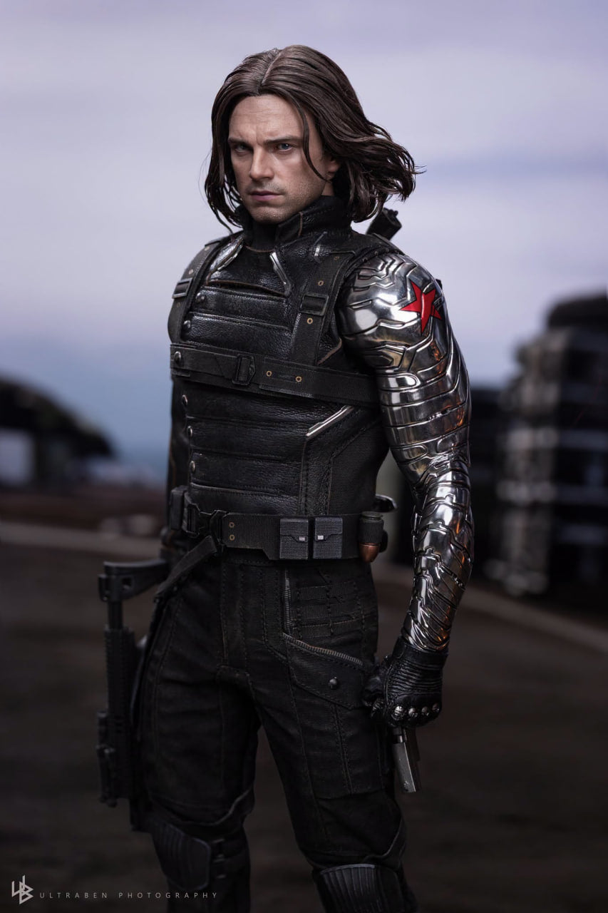 Preorder🔥Hot Toys MMS790AE Captain America: The Winter Soldier 1/6 Winter Soldier (Artisan Edition)