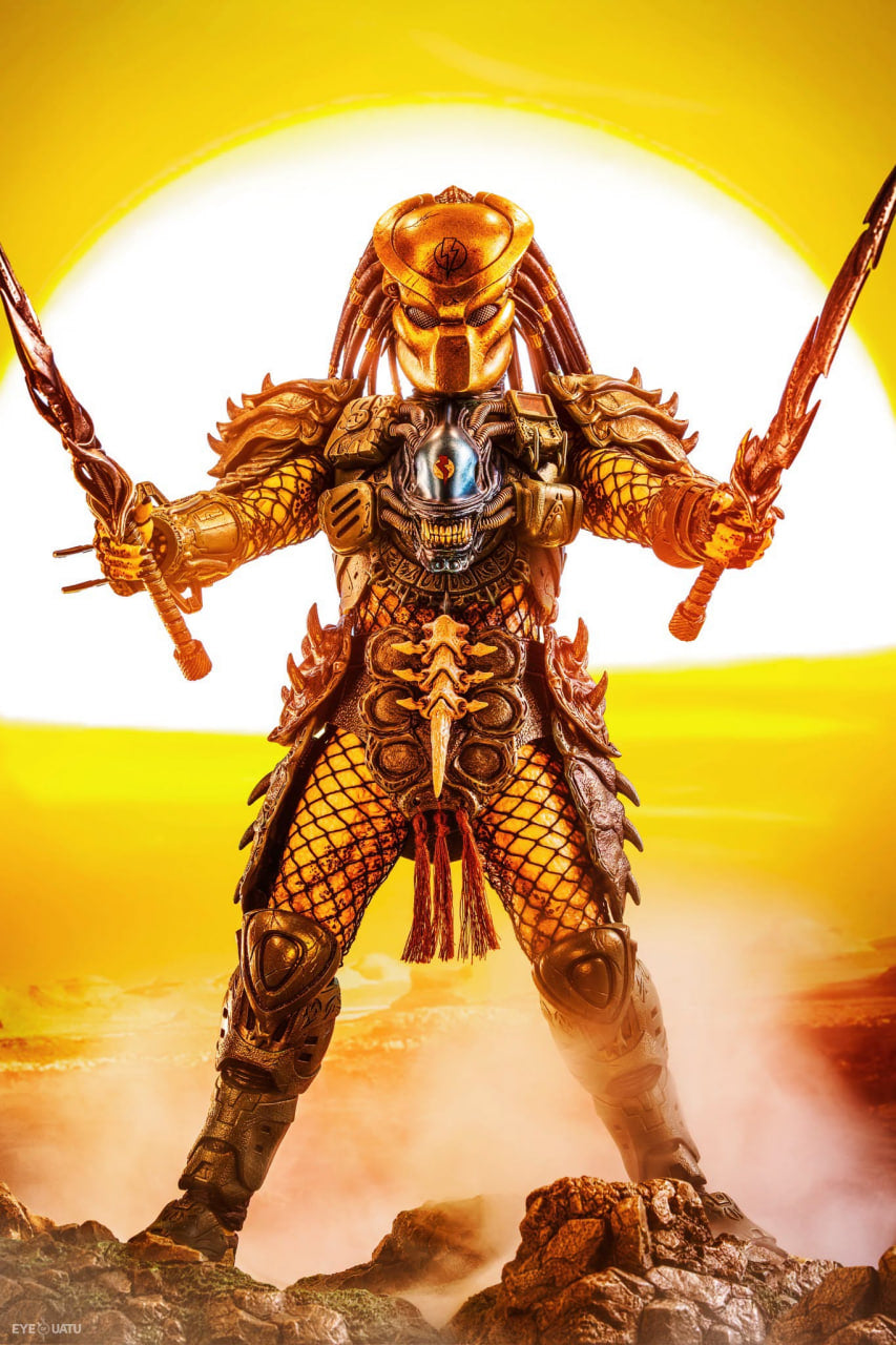 READY🔥Hot Toys CMS029B Predator 1/6th scale Broken Tusk Predator (Special Edition)