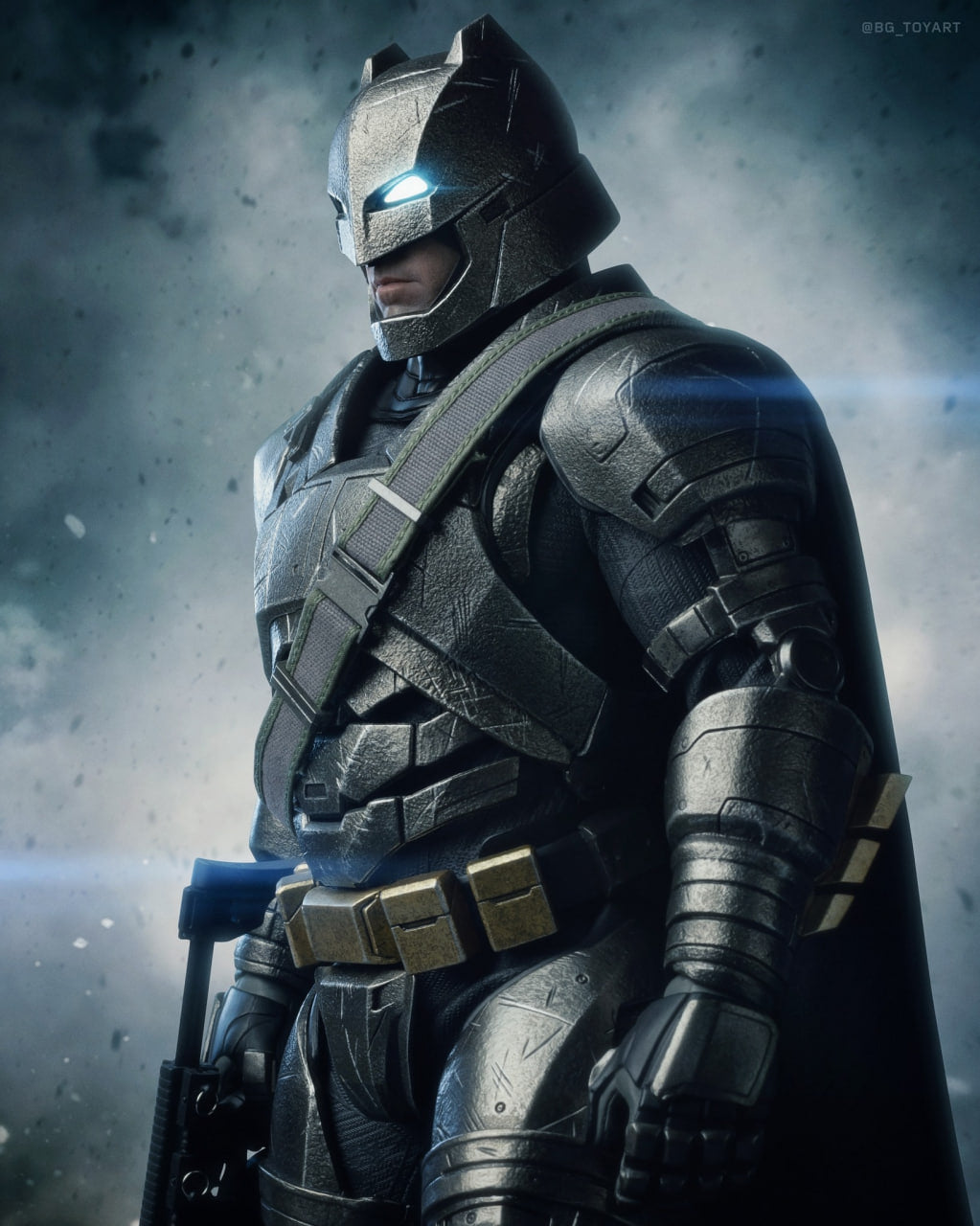 READY🔥Hot Toys MMS742D62 Batman v Superman: Dawn of Justice 1/6 Armored Batman 2.0