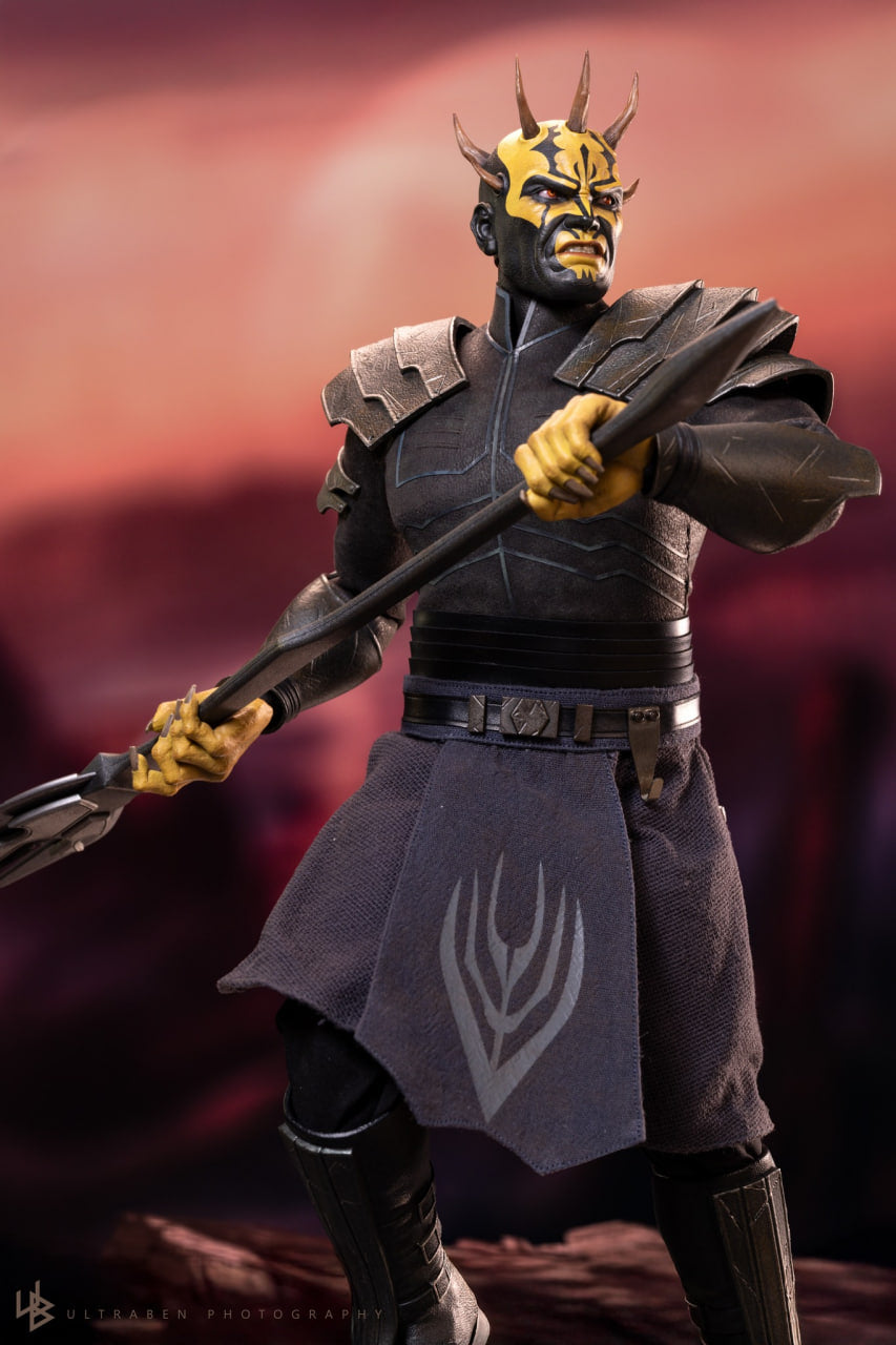 READY🔥Hot Toys TMS136 Star Wars The Clone Wars Savage Opress 1/6 Scale Collectible Figure