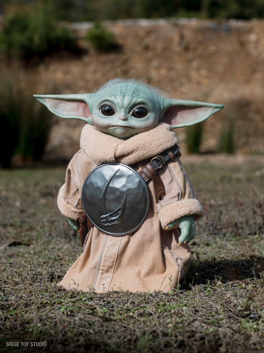 READY🔥Hot Toys LMS016 Star Wars: The Mandalorian & Grogu - Grogu Life-Size Collectible Figure