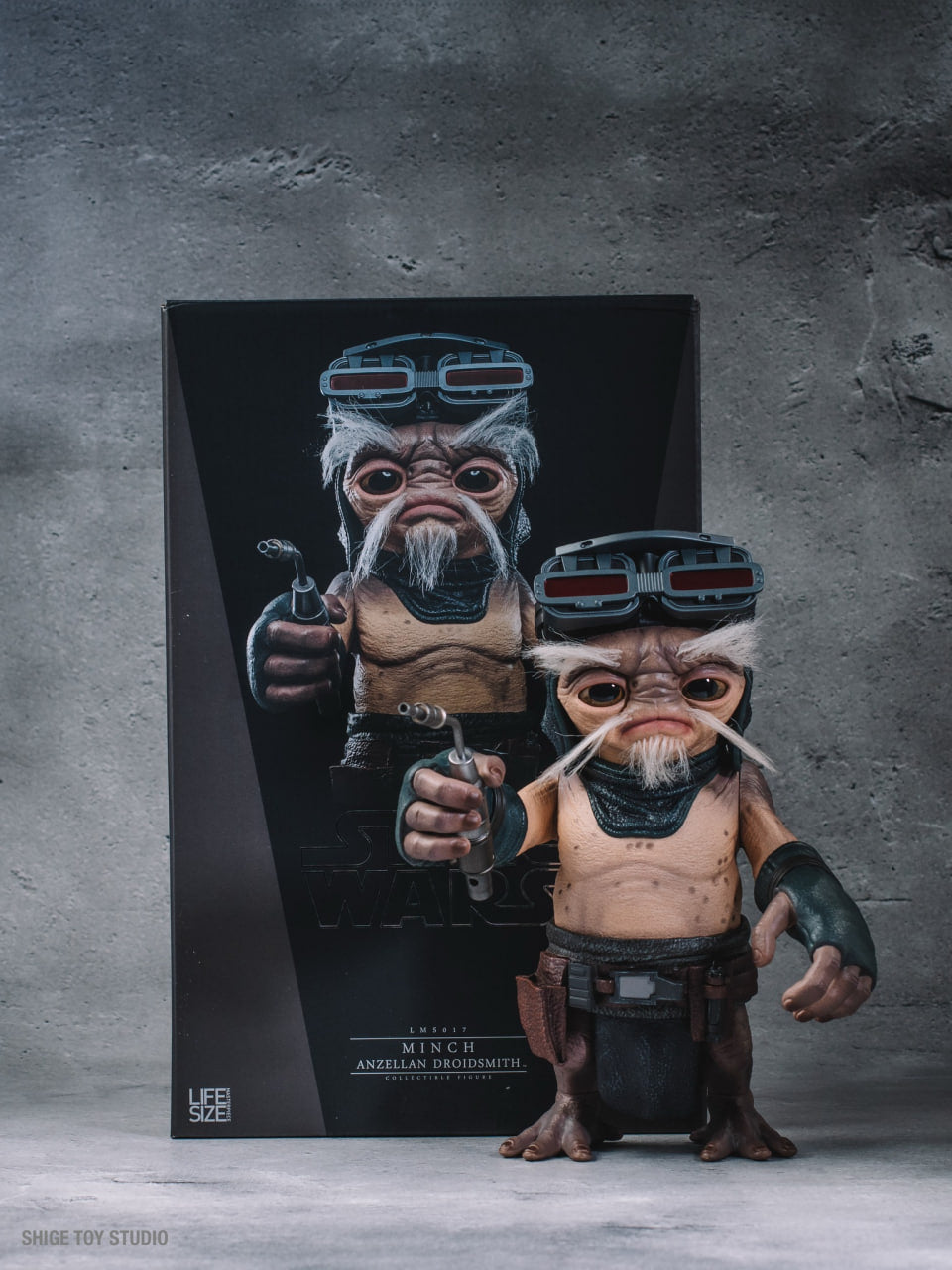 🔥Hot Toys LMS017 Star Wars: The Mandalorian & Grogu - Anzellan Droidsmith Life-Size Collectible Figure