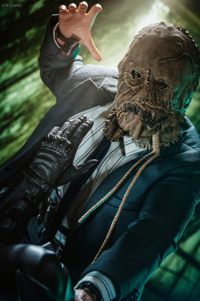 READY🔥Hot Toys MMS801 Batman Begins 1/6th scale Scarecrow 2.0 Collectible Figure