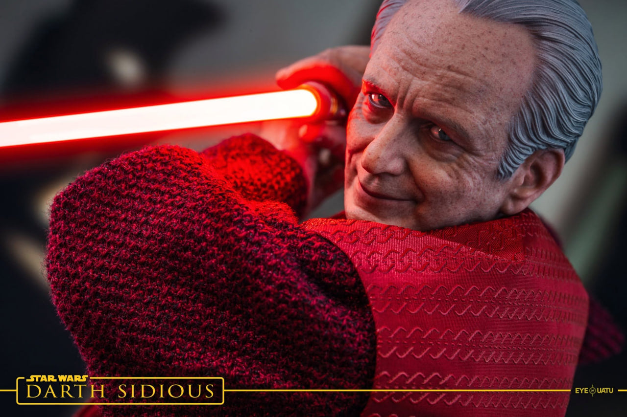 READY🔥Hot Toys MMS805 Star Wars: Episode III Revenge of the Sith 1/6 Palpatine (Darth Sidious) Collectible Figure