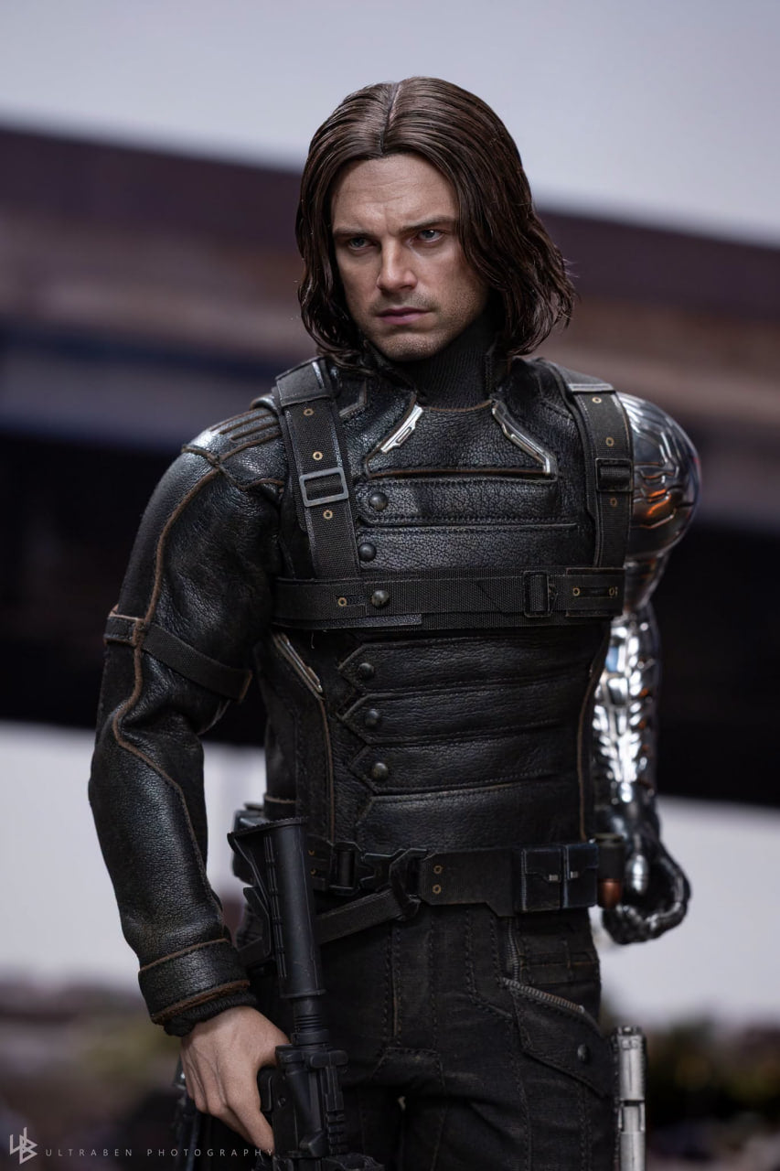 READY🔥Hot Toys MMS790AEB Captain America: The Winter Soldier 1/6 Winter Soldier (Artisan Edition) (Special Edition)
