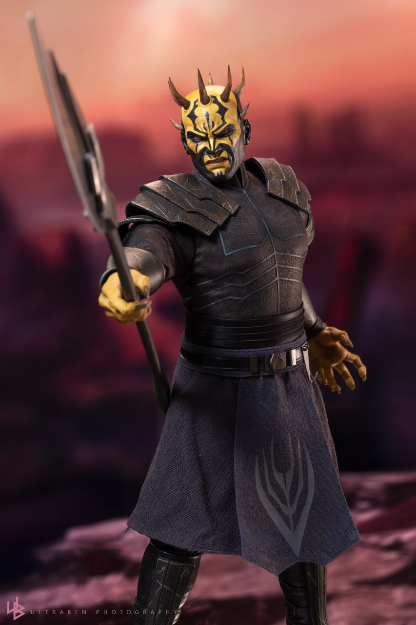 READY🔥Hot Toys TMS136 Star Wars The Clone Wars Savage Opress 1/6 Scale Collectible Figure