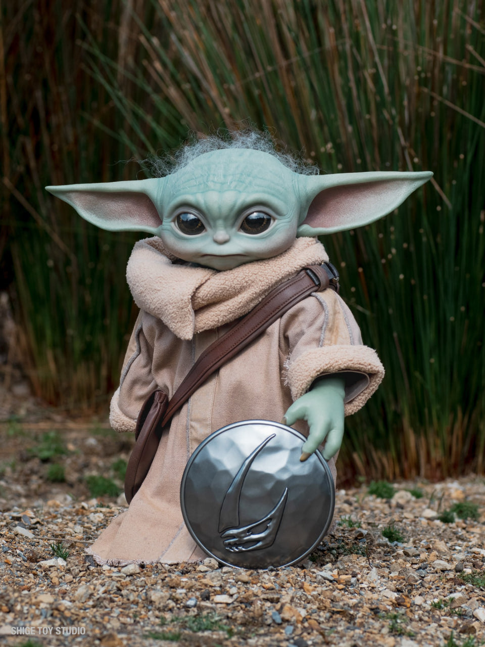READY🔥Hot Toys LMS016 Star Wars: The Mandalorian & Grogu - Grogu Life-Size Collectible Figure