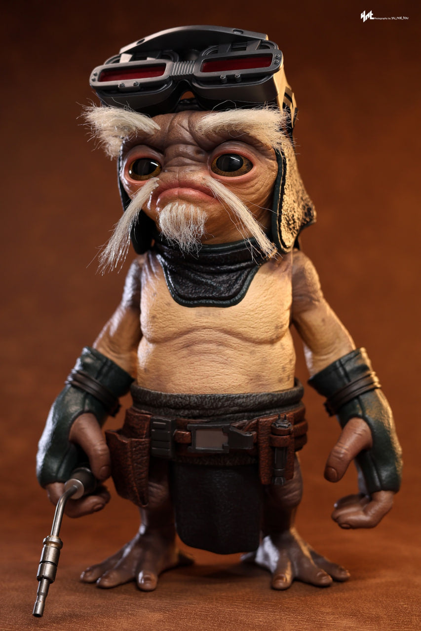 🔥Hot Toys LMS017 Star Wars: The Mandalorian & Grogu - Anzellan Droidsmith Life-Size Collectible Figure