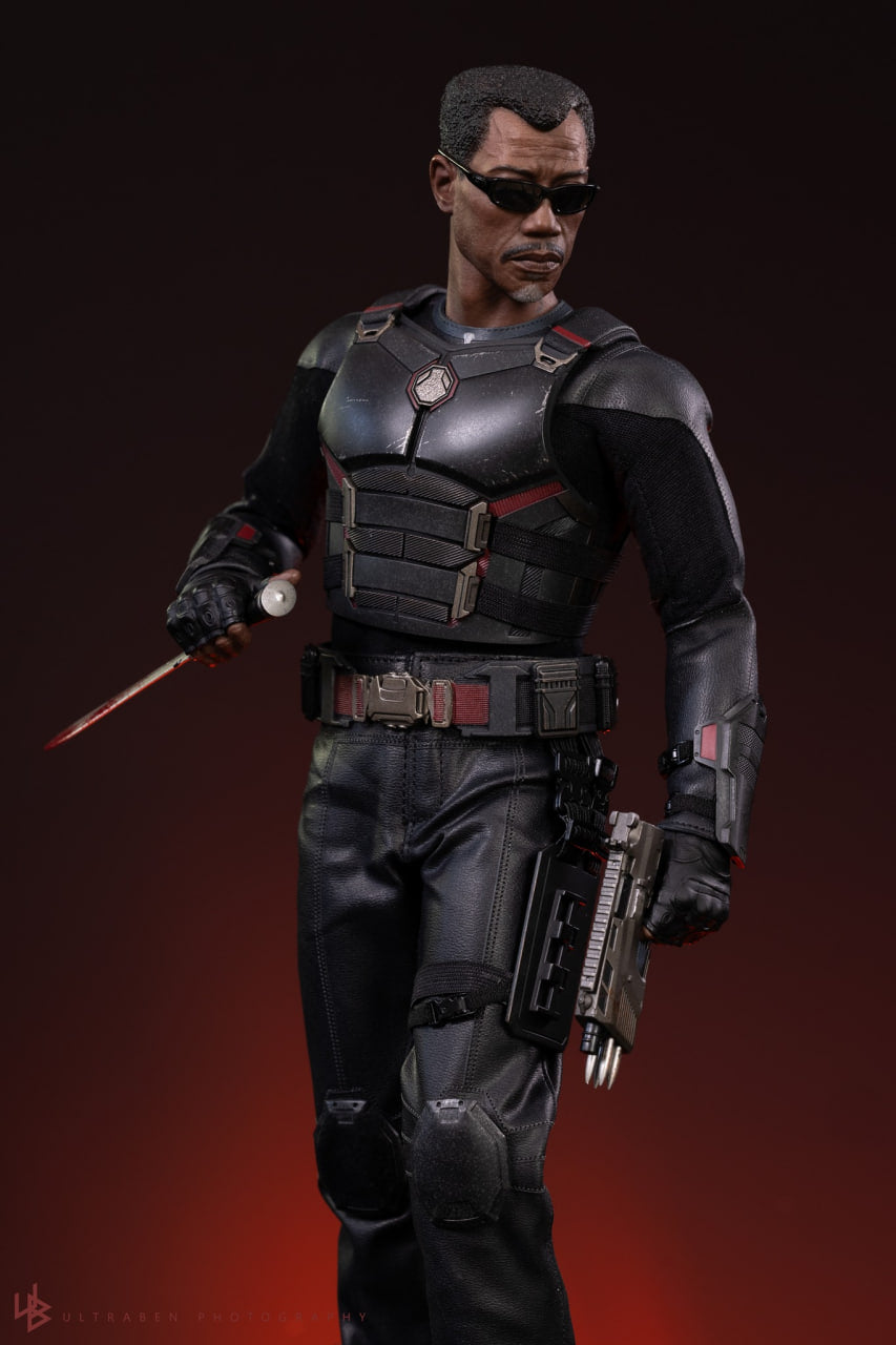 READY🔥Hot Toys MMS791B Deadpool & Wolverine 1/6th Scale Blade Collectible Figure (First Edition)
