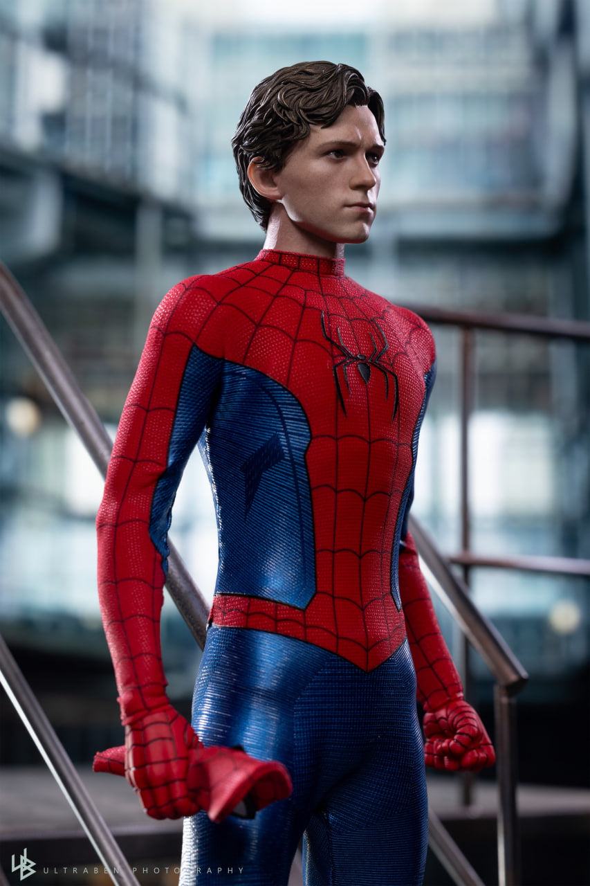 READY🔥Hot Toys MMS862 Spider-Man: No Way Home - 1/6th scale Spider-Man (Final Swing Suit) Collectible Figure (Movie Promo Edition) [Hot Toys Exclusive]