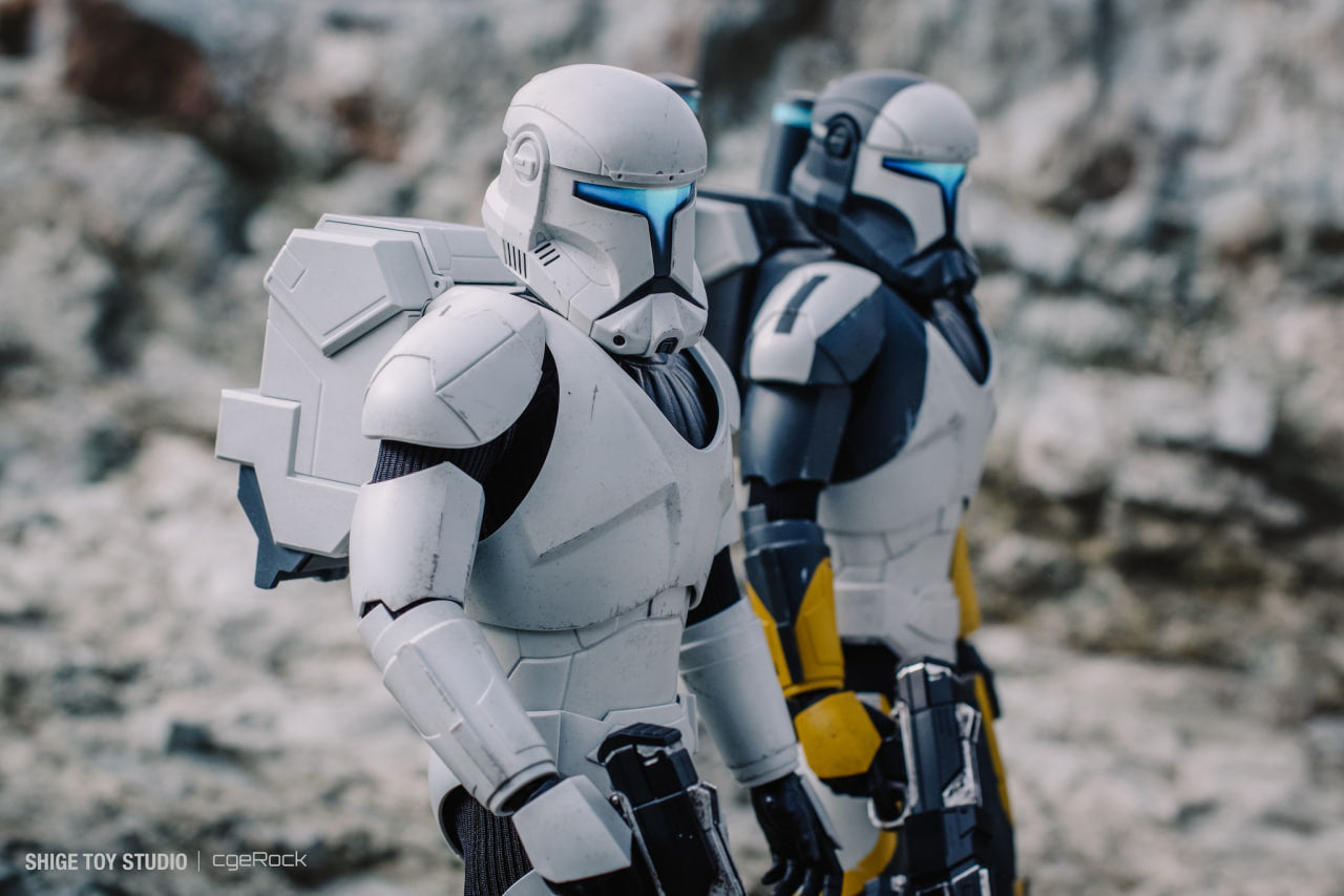 READY🔥Hot Toys TMS131 Star Wars The Bad Batch Clone Commando 1/6 Scale Collectible Figure
