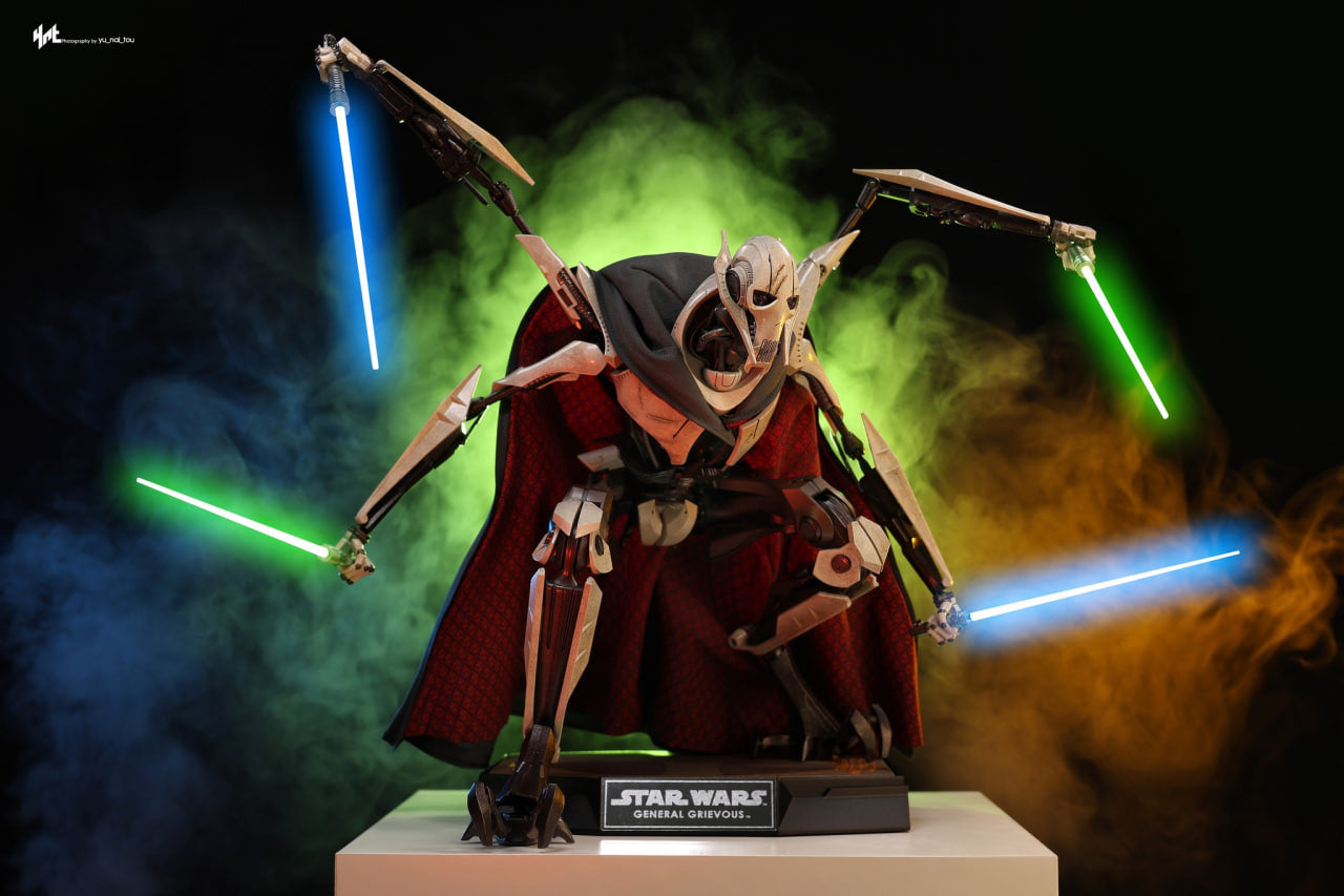 🔥Hot Toys MMS760D67B Star Wars Episode III Revenge of the Sith General Grievous 1/6 Scale Collectible Figure Special Edition