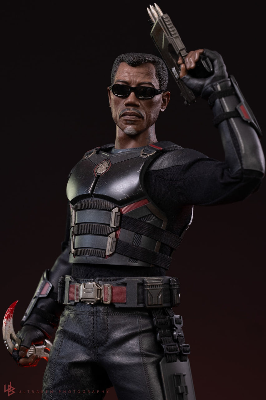 READY🔥Hot Toys MMS791B Deadpool & Wolverine 1/6th Scale Blade Collectible Figure (First Edition)