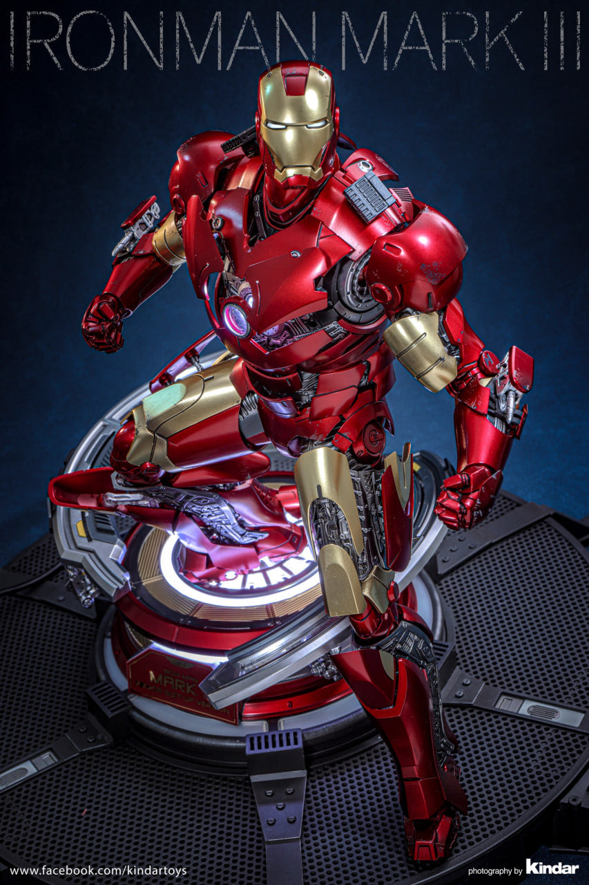 🔥Hot Toys MMS825D72B Iron Man 1/6th scale Iron Man Mark III (Armor Suit Up Version) Collectible Figure Special Edition