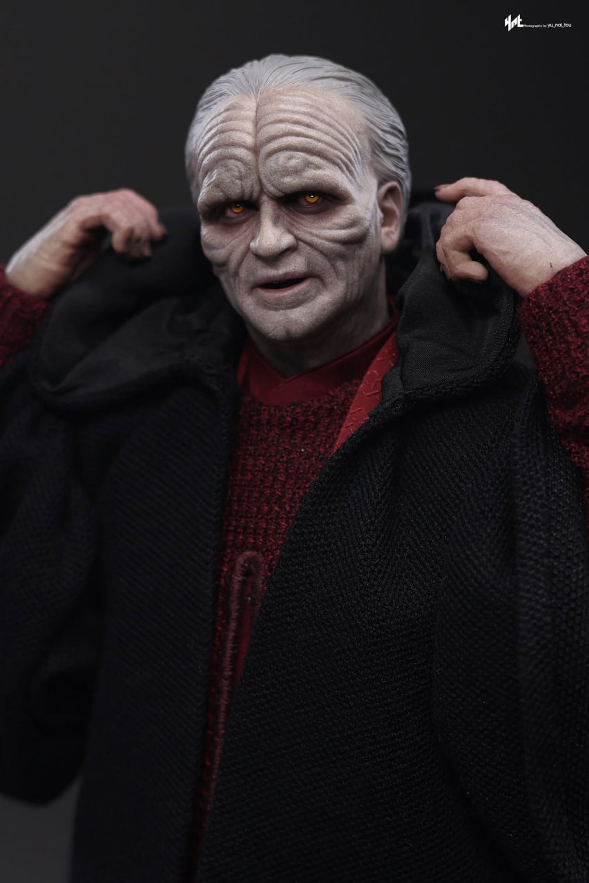 READY🔥Hot Toys MMS805 Star Wars: Episode III Revenge of the Sith 1/6 Palpatine (Darth Sidious) Collectible Figure