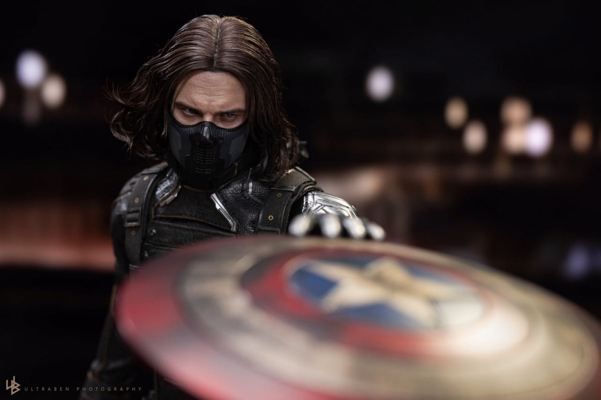 READY🔥Hot Toys MMS790AEB Captain America: The Winter Soldier 1/6 Winter Soldier (Artisan Edition) (Special Edition)