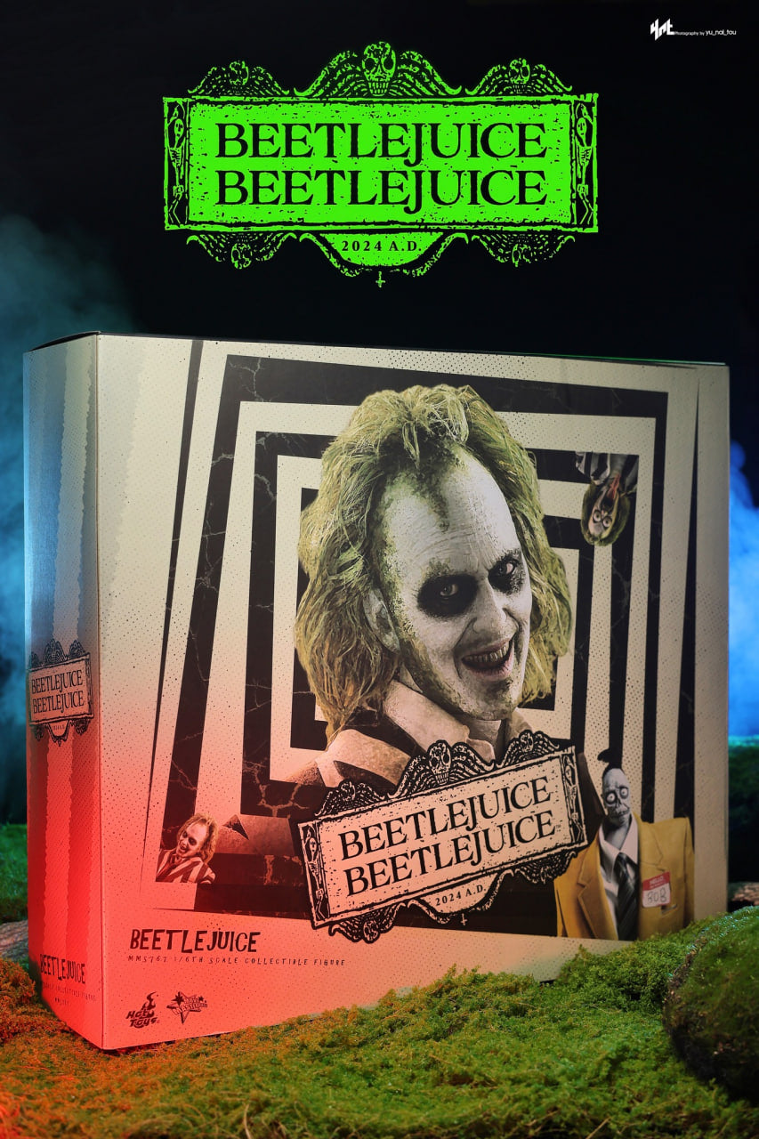 READY🔥Hot Toys MMS767 Beetlejuice 1/6th scale Beetlejuice Collectible Figure