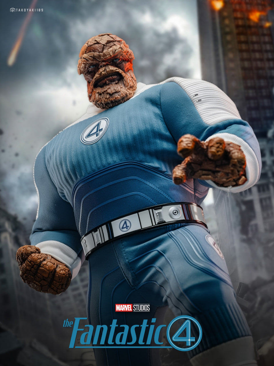 READY🔥Hot Toys MMS813B The Fantastic Four: First Steps 1/6th scale The Thing Collectible Figure Special Edition & Collector Edition