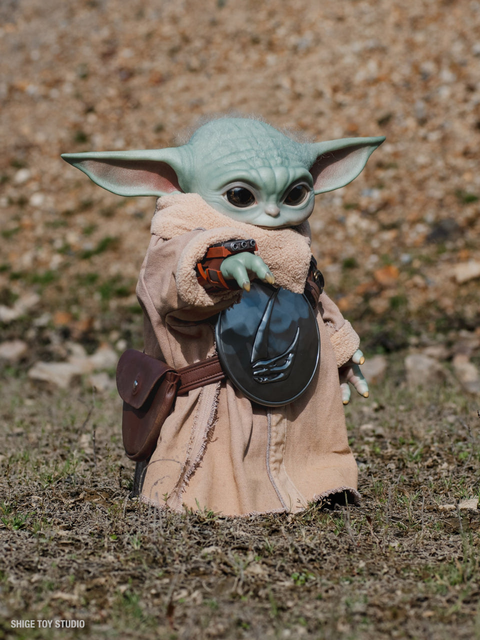 READY🔥Hot Toys LMS016 Star Wars: The Mandalorian & Grogu - Grogu Life-Size Collectible Figure