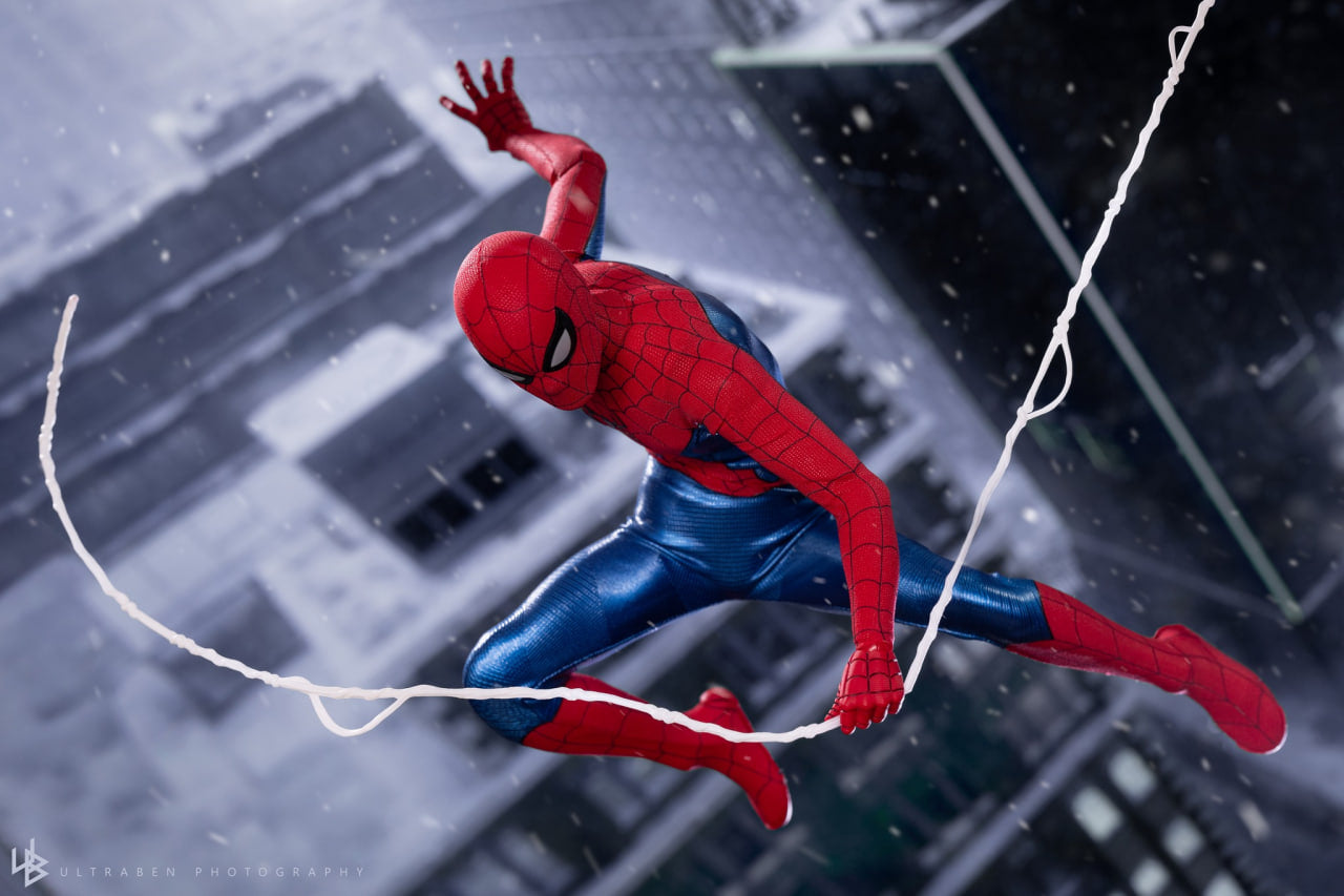 READY🔥Hot Toys MMS862 Spider-Man: No Way Home - 1/6th scale Spider-Man (Final Swing Suit) Collectible Figure (Movie Promo Edition) [Hot Toys Exclusive]