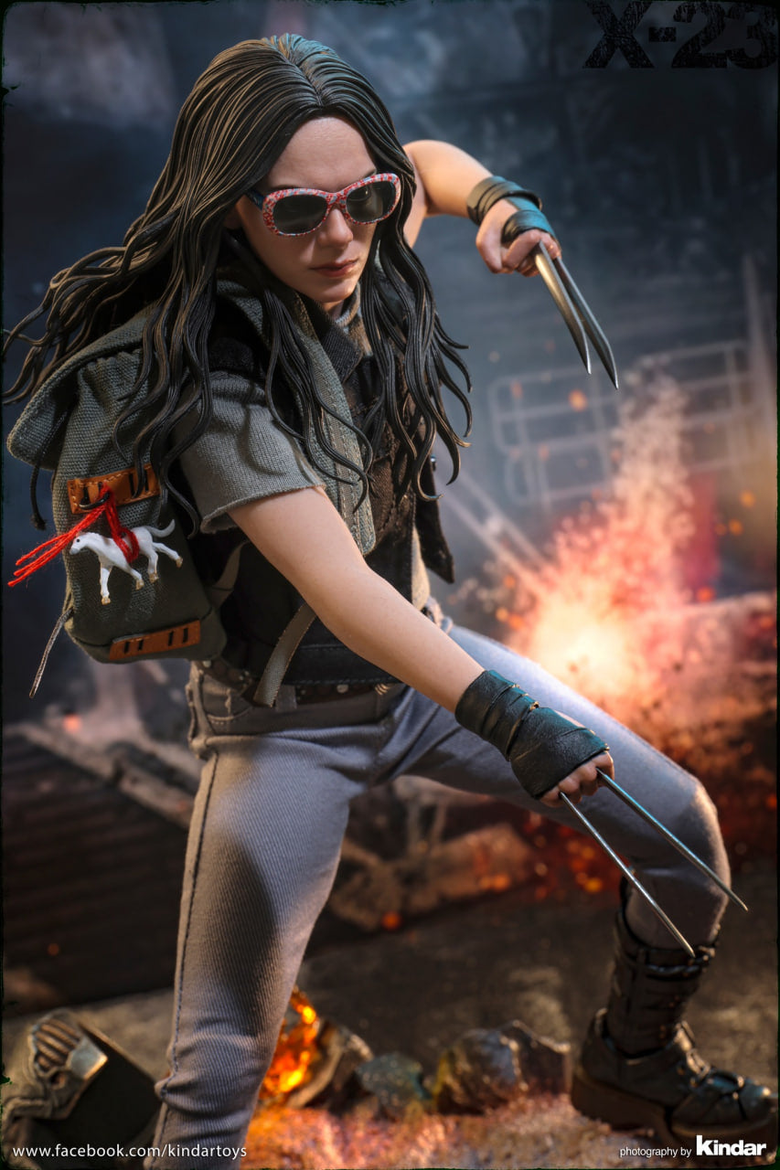 READY🔥Hot Toys MMS781 X-23 Marvel Deadpool and Wolverine X23 1/6 Scale Collectible Figure