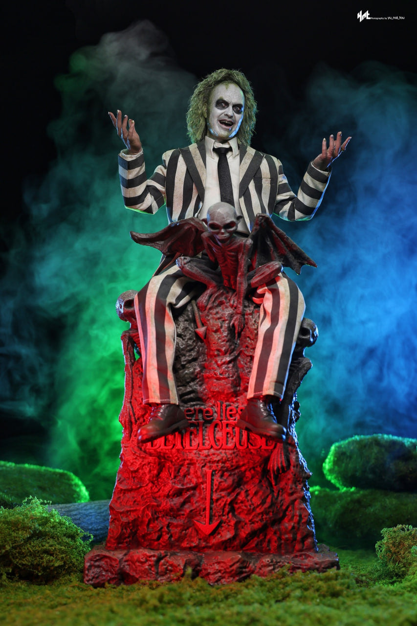 READY🔥Hot Toys MMS767 Beetlejuice 1/6th scale Beetlejuice Collectible Figure