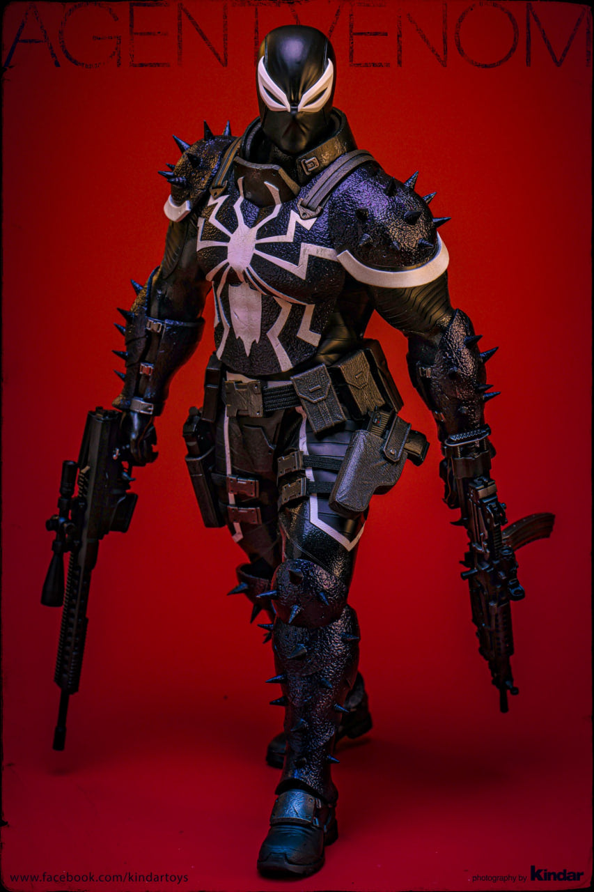 READY🔥Hot Toys CMS025 Marvel Comics 1/6th scale Agent Venom Collectible Figure