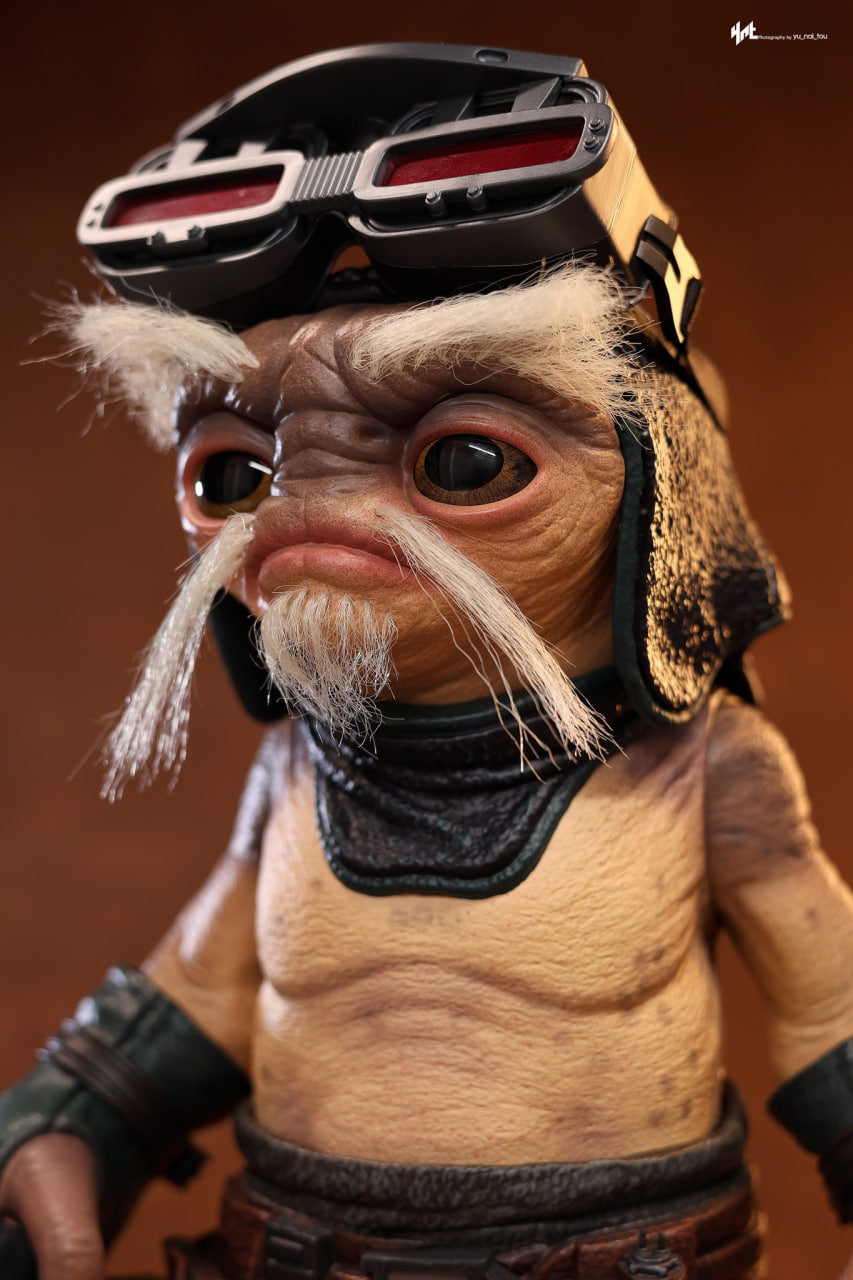 🔥Hot Toys LMS017 Star Wars: The Mandalorian & Grogu - Anzellan Droidsmith Life-Size Collectible Figure