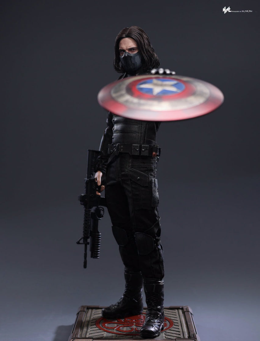READY🔥Hot Toys MMS790AEB Captain America: The Winter Soldier 1/6 Winter Soldier (Artisan Edition) (Special Edition)