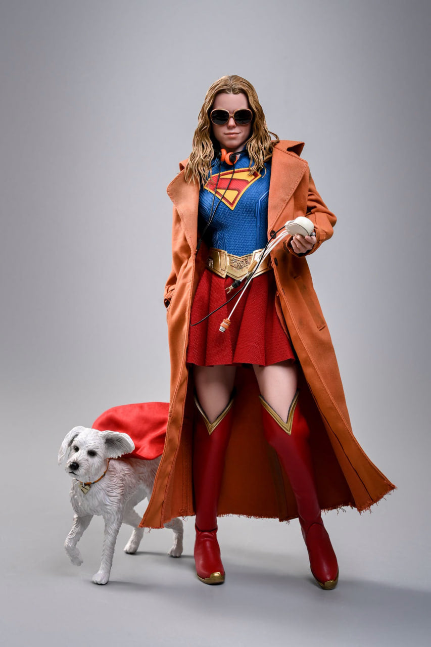READY🔥Hot Toys MMS869 Supergirl - Supergirl & Krypto 1/6th scale Collectible Set